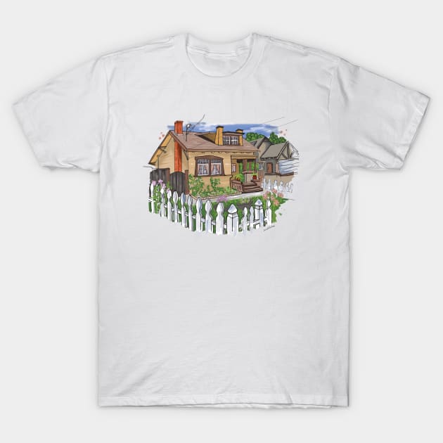 Home, sweet home T-Shirt by JuliaArtPaint